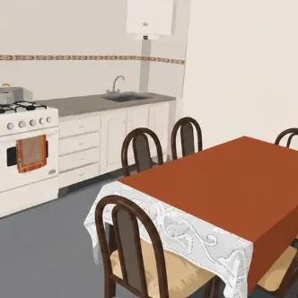 Departamento 4 en Santa Teresita