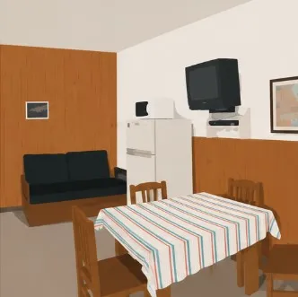 Departamento 6 en Santa Teresita